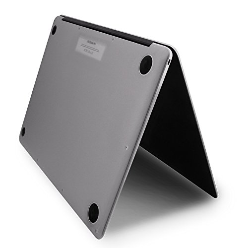 KMP Schutzfolie Für MacBook 12" (2015/2016) Space Gray - Vollschutz Vor Kratzern, 3M-Technologie