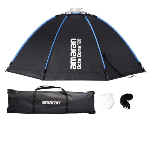 Amaran Octa Dome 120 47C`/120cm p`\tg{bNX njJL[obOt ܂肽/NCbNCXg[ Amaran 300C/150C/200X/200D/100X/100DɑΉ.,Aputure