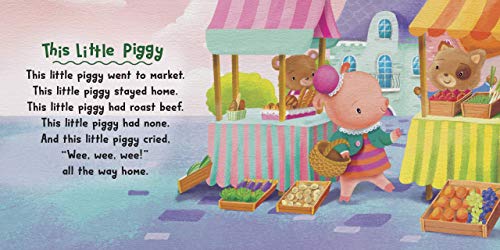 My First Book Of Nursery Rhymes - Padded Board Book - Classics #TOP4