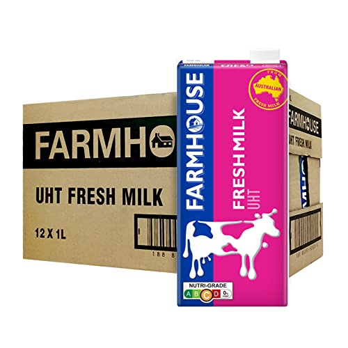 Farmhouse UHT Fresh Milk 12 x 1L