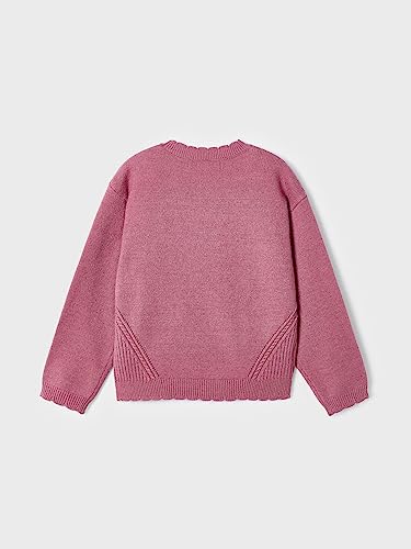 Mayoral Basic Knitting Sweater for Girls Orchid2