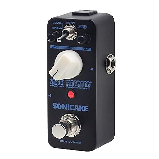 SONICAKE Overdrive Pedal de efectos de guitarra Vintage Dumble Blues Analógico Blue Skreamer True Bypass | Ya disponible en tu tienda friki favorita! En mundofriki.es!