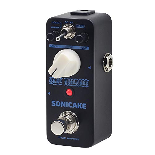 SONICAKE Overdrive Pedal de efectos de guitarra Vintage Dumble