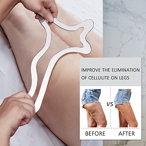 Allshow Body Sculpting Tools, Body Shaping/ Contouring Tools, Gua Sha Scraping Massage Tool, Stainless Steel Guasha Tool #TOP3