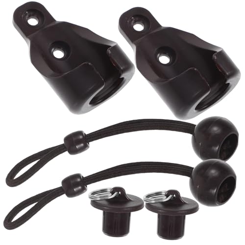 ARTIBETTER 1Set Bungee Tie Down and Roller Blind Fixed Bracket Set Durable Windproof Curtain Accessories for Outdoor Shades Practical Replacement for Secure Window Treatment
