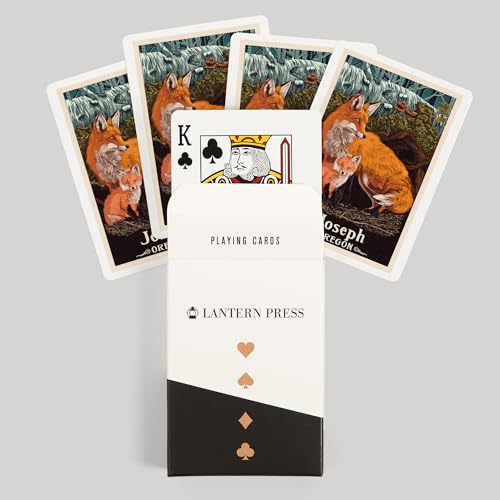 Naipes Poker Joseph Oregon Letterpress 52 Cartas miniatura 6