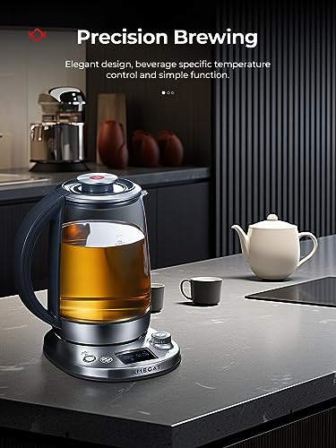Tea-Kettle-Electric-AMEGAT-Tea-Pot-with-Removable-Infuser-9-Preset-Brewing-Programs-Tea-Maker-with-Temperature-Control-2-Hours-Keep-Warm-17L-Electric-Kettles-1200W-Glass-and-Stainless-Steel Tea Kettle Electric AMEGAT Tea Pot with Removable Infuser 9 Preset Brewing Programs Tea Maker with Temperature Control 2 Hours Keep Warm 17L Electric Kettles 1200W Glass and Stainless Steel