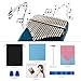 RUIQINQI Kalimba Thumb Piano Portable Mbira Finger Piano Kalimba 21 keys Musical Instruments Finger Thumb Piano Pocket piano With Tune Hammer and Instruction Souvenir for Musicians (Blue)