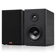 POWERFUL BOOKSHELF SPEAKERS: Enjoy full-range stereo sound with 200W max power output. These passive hi-fi speakers deliver crisp highs and deep bass — perfect for vinyl, DJ decks, gaming, or home audio systems PAPER CONE WOOFER & DOME TWEETER: Featu...