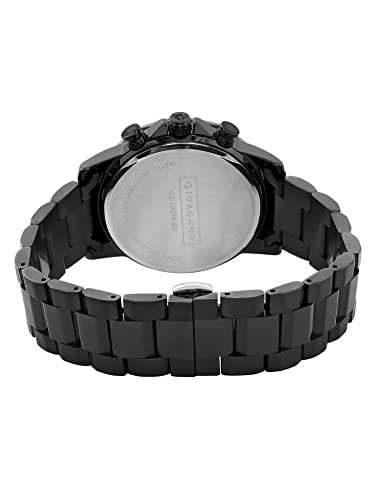 Image of Giordano Multi-Function Analog Watch for Men with Textured Dial, Classic Stainless Steel Strap and Date Function