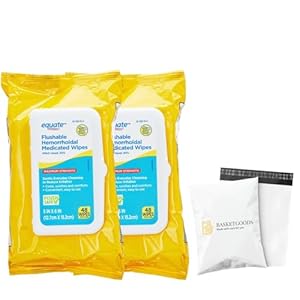 Equate Flushable Hemorrhoidal Medic...