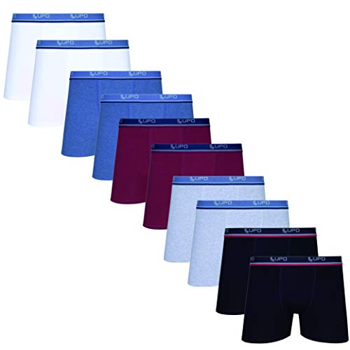 Cuecas boxer Cuecas, Lupo, Masculino, Branco/Azul/Marsala/Cinza/Preto, M