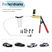 LAINLOY 2 in 1 Brake Bleeder Kit, Brake and Clutch Bleeding System, Brake Fluid Bleeder Kit with Adapters, Handheld Vacuum Pump, Protected Case, Car Vacuum Pump Test Set for Most Cars