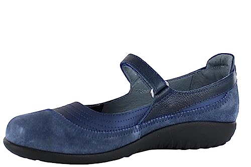NAOT Women's Kirei Polar/Blue Sued
