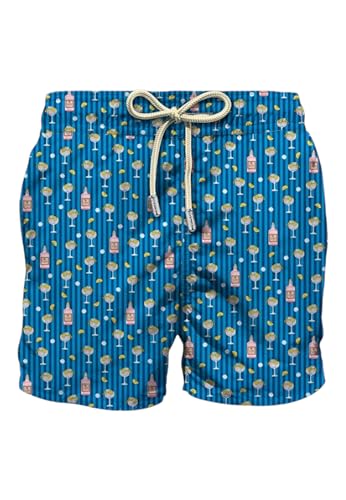 Saint Barth Mc2 Uomo Costume da Bagno Short LIG0016-Gin Lover