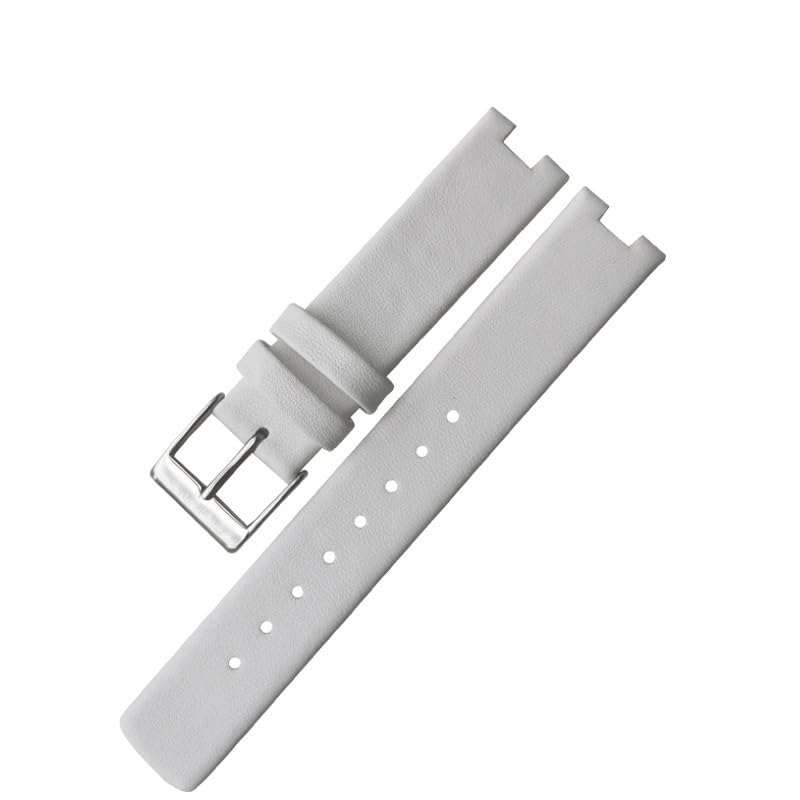 Watchband pour femmes S3YT8U bracelet rigide concave blanc abricot
