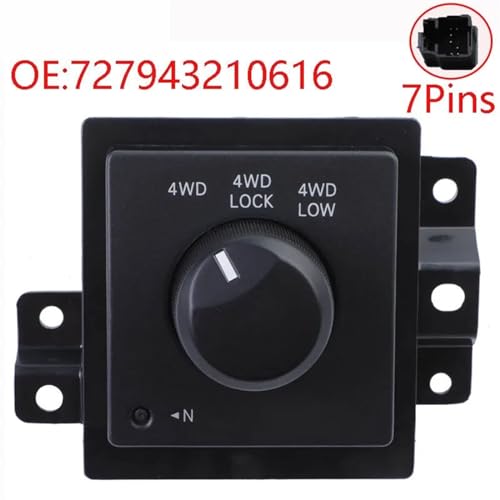 Commutateur de commande de mode de sélection 4WD boîte transfert - 3