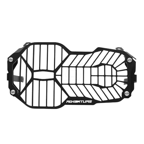 Protection phare R1200GS en grille acier robuste pour moto BMW adventure