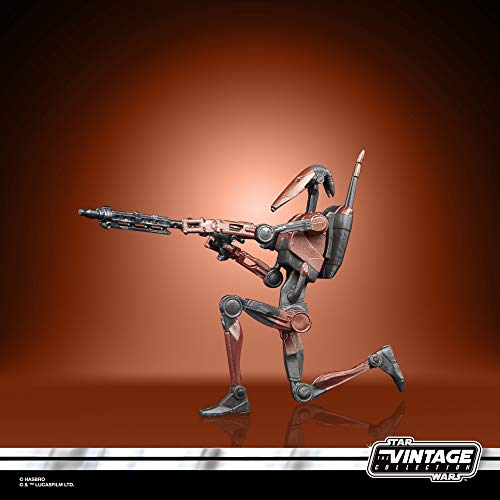 Star Wars The Vintage Collection Gaming Greats Heavy Battle Droid 3 3/4-Inch Action Figure #TOP4