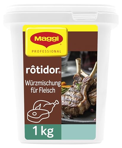 MAGGI Professional Rôtidor Universal Würzmischung o.k.A., für Fleisch und Geflügel, 1er Pack (1 x 1kg GastroBox)