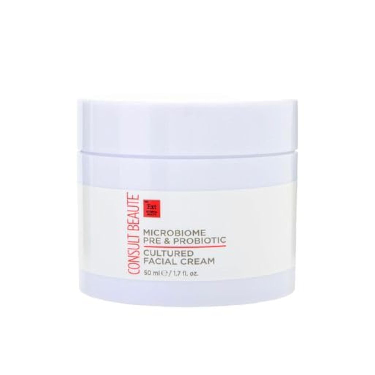 MICROBIOME Pre & Probiotic Cultured Facial Moisture Cream - Nourish & Balance Skin - Lactobacillius - 1.7 oz