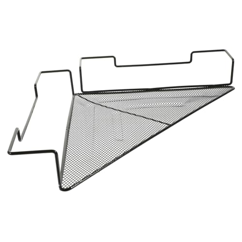 Alipis Supporto Portavasi Angolare in Ferro Nero Per Balcone, Mensola Angolare Per Fioriere Da Interno Resistente e Facile Da Montare, Organizer Per Vasi Di Fiori e Bonsai Per Decorare Casa e Giardino