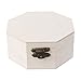 Produktbild Misright Elegante Octagon Holz Jewelry Box Make-up-Organizer Crafts Spielzeug Aufbewahrungsbox