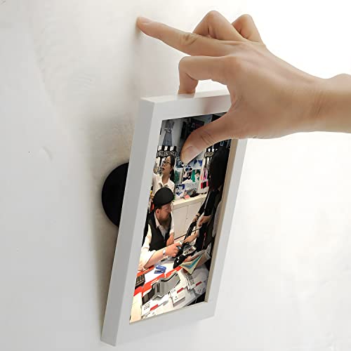 Braveshine Adhesive Tape - 12Pcs Sticky Back Hook Loop Dots - Double Sided Industrial Strength Coins - Heavy Duty Rug Carpet Gripper Pad Mounting Tape For Wall Decor Or Tools Hanging - Round 2 Inch #TOP5