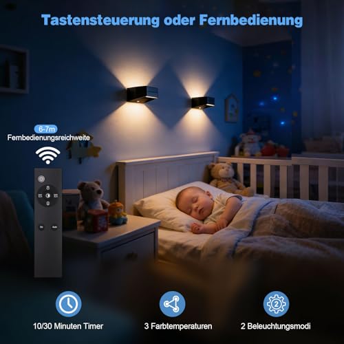 Lámpara de pared interior con sensor para iluminar pasillos y escaleras de noche sin obras 5