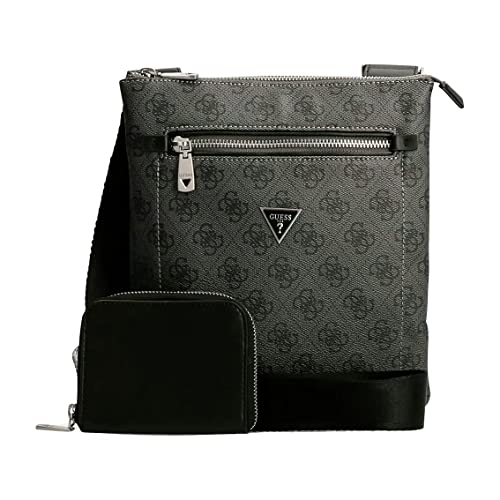 Sac à bandoulière pour homme GUESS Vezzola Noir idéal pour voyage et valise