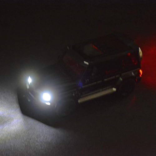 Image of Darvice G Wagon 1:32 Scale Diecast Metal Toy Car For Kids Die Cast Pullback Toy Car With Openable Doors Light Music Best Toys Gifts Toys For Boy - Multicolor
