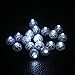 LED Mini Balloon Light, 100 Pcs Round Flash Ball Lights Balloon Lamps Long Standby Time for Paper Lantern Balloon Party Wedding Decoration(White)