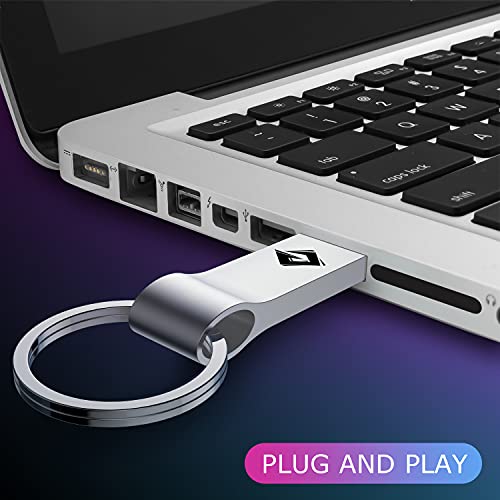 USB Flash Drive 1TB, Thumb Drive: Nigorsd High Speed USB Drive, Portable Large Data Storage USB Memory Stick, Waterproof Durable Jump Drive with Keychain - Thumbnail 5