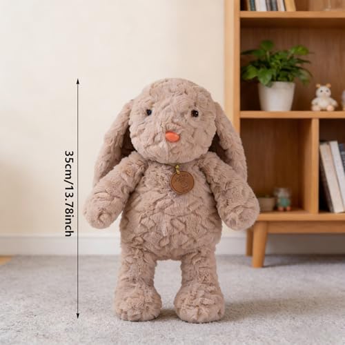 MmotZsb Kuscheltier Hase, Weiches Plüschtier Mit Baby, 35 cm, Ideal Für Kinder Und Geschenke, Hase Kuscheltier Zum Kuscheln Und Spielen