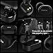 Auriculares Bluetooth con Micrófonos, HOMSCAM Impermeable Auriculares Inalámbricos Bluetooth 5.0 QCY HiFi...