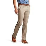 Dockers Men's Straight Fit Signature Lux Cotton Stretch Khaki Pant Creased
