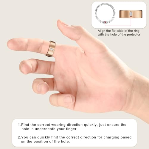 Funda compatible con Ultrahuman Ring Air de TPU flexible protector de anillo unisex 3