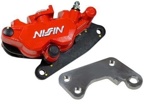 Z125 PRO フロント用 NIIN製 ニッシン 2POTキャリパー 赤 2A107R