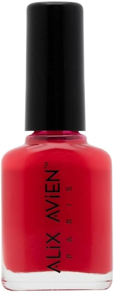 ALIX AVIEN Narçiçeği Kırmızı Oje 13 - Yüksek Pigmentli Uzun Süreli Kalıcılık Hızlı Kuruma - Nail Lacquer 13