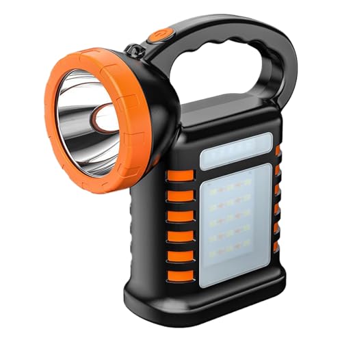 Doiyislem Lámpara de trabajo LED | Lámpara de trabajo solar portátil con 3 modos | batería de 4000 mAh brillante impermeable lámpara para garaje, taller, lugar de trabajo, mecánico, jardín, camping