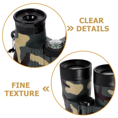 Telescopio binocular compacto 12X38 para viajes miniatura 7