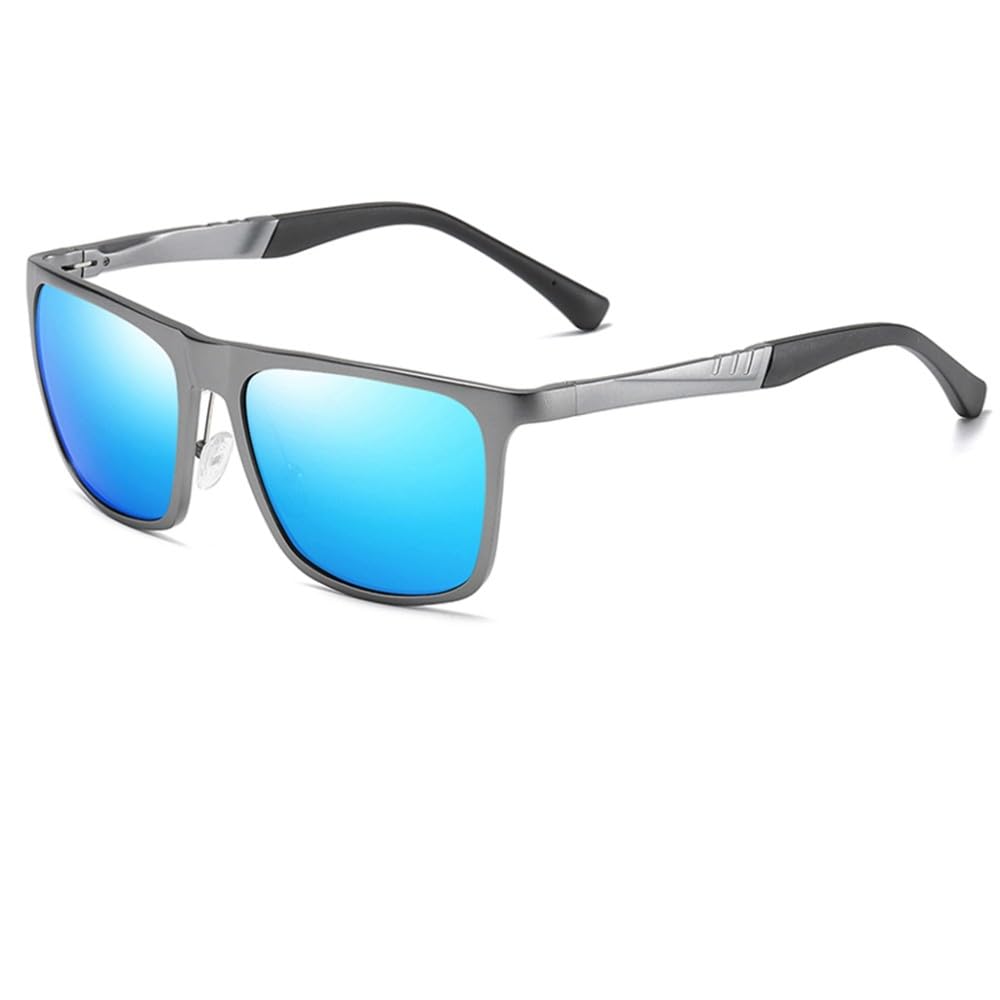 Męskie okulary przeciwsłoneczne spolaryzowane UV400 okulary przeciwsłoneczne w stylu retro aluminiowa ramka do okularów magnezowych jazda wędkarstwo sportowe damskie okulary z daszkiem