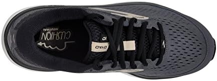 Brooks Mens Dyad 10 Running Shoe, Grey/Black/Tan, 12 D(M) US | Image 4