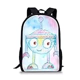 Es una mochila de diseño personalizado de impresión 18D vívida. Llama la atención e impresionante. Correas de hombro acolchadas ajustables para un transporte fácil, duradero y cómodo, suaves cremalleras dobles.