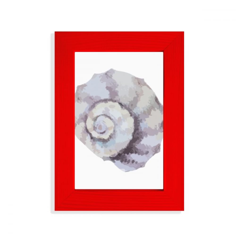 Illustration d'escargot de mer pour colorer un mur blanc triste