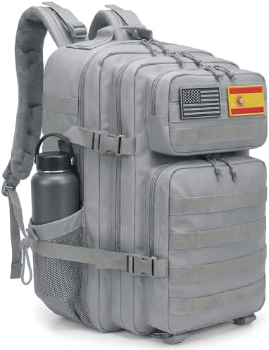 unycos - Mochila Táctica Militar【45L】con Sistema Molle y Bolsillo...