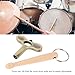 T Handle Drum Tuning Key Drumsticks Drum Key Keychain Percussion Tool for Drummers Practice