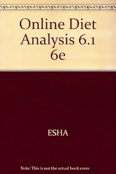 Printed Access Code Diet Analysis Plus, Version 6.1 (Online) Book
