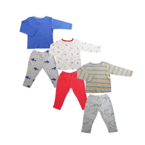 Image of Cotton T-Shirt and Pajama Set New Born /Infant /Baby Boy and Girl(Pack of 3)