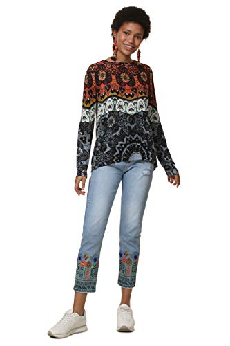 Jerséis Desigual para mujer en punto suave y diseños originales